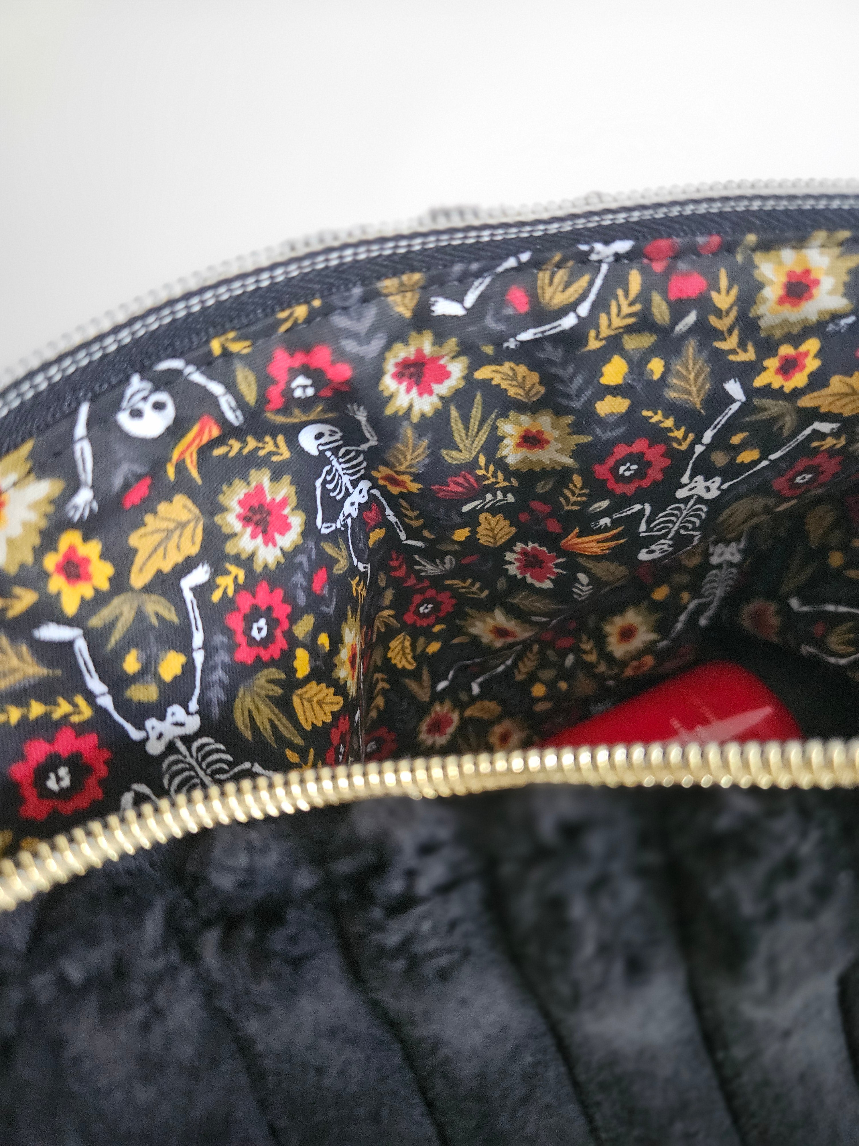 Trousse de toilette MANUKA - Noir/Skull