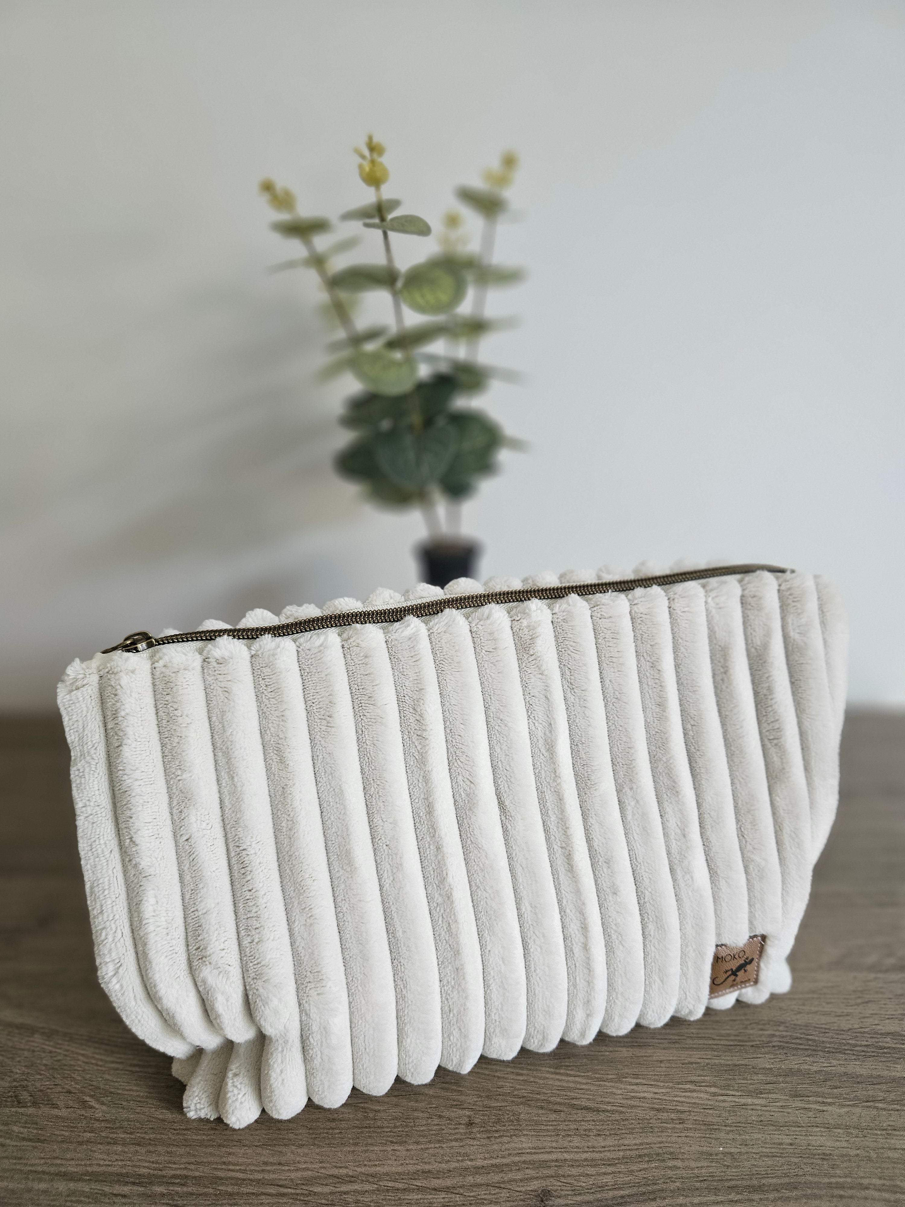 Trousse de toilette MANUKA - Blanc/Fleurs