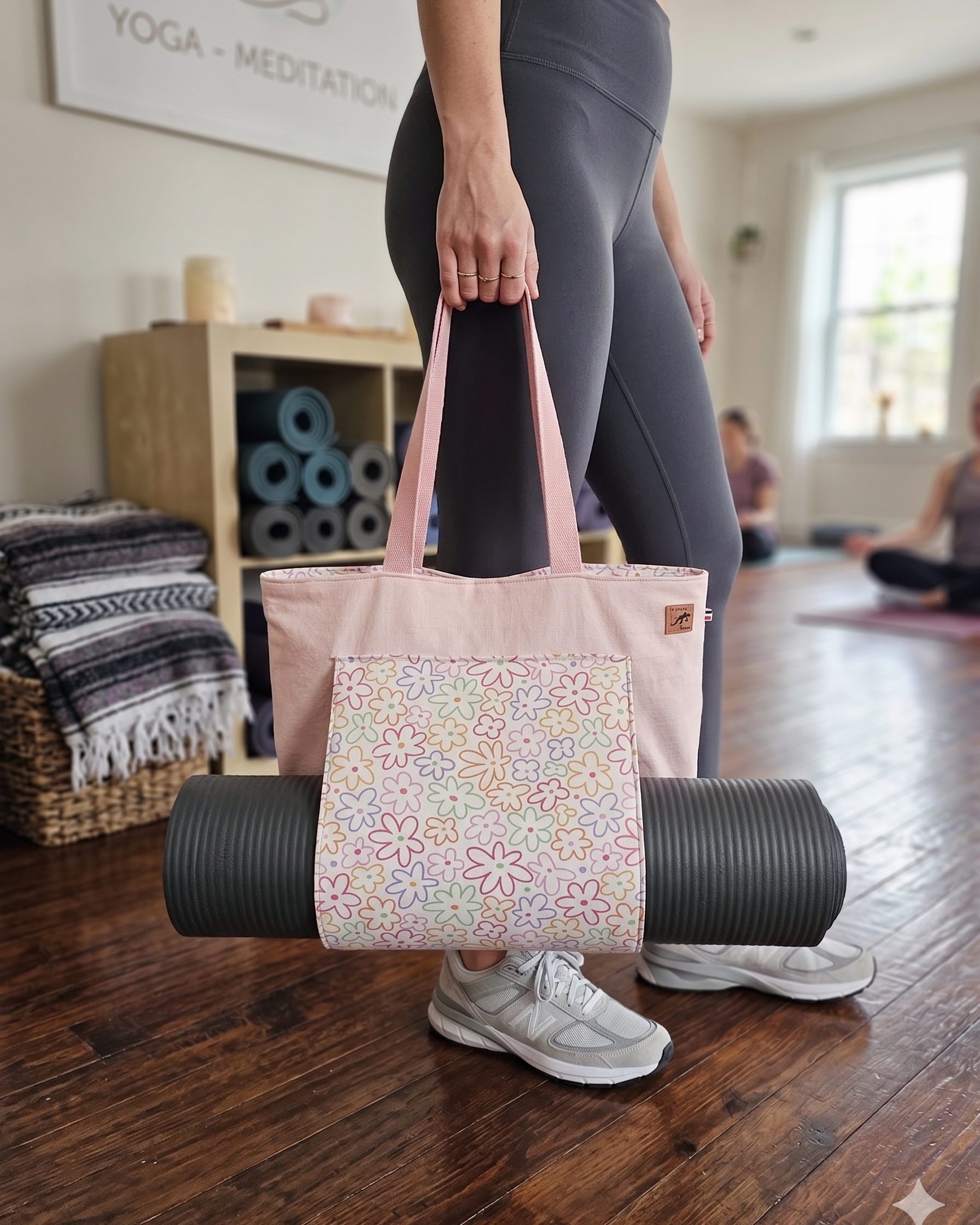 Sac de yoga/plage MAURI - Flower